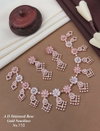 AD Diamond Necklace Set Suppliers in India